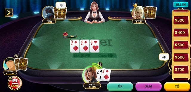 Cách chơi poker x8 club